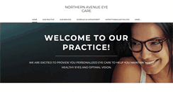 Desktop Screenshot of northernaveeyecare.com